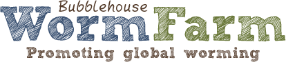 Bubble House Worms Logo